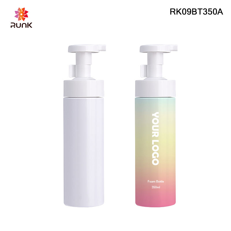 350ml facial cleanser pump bottle
