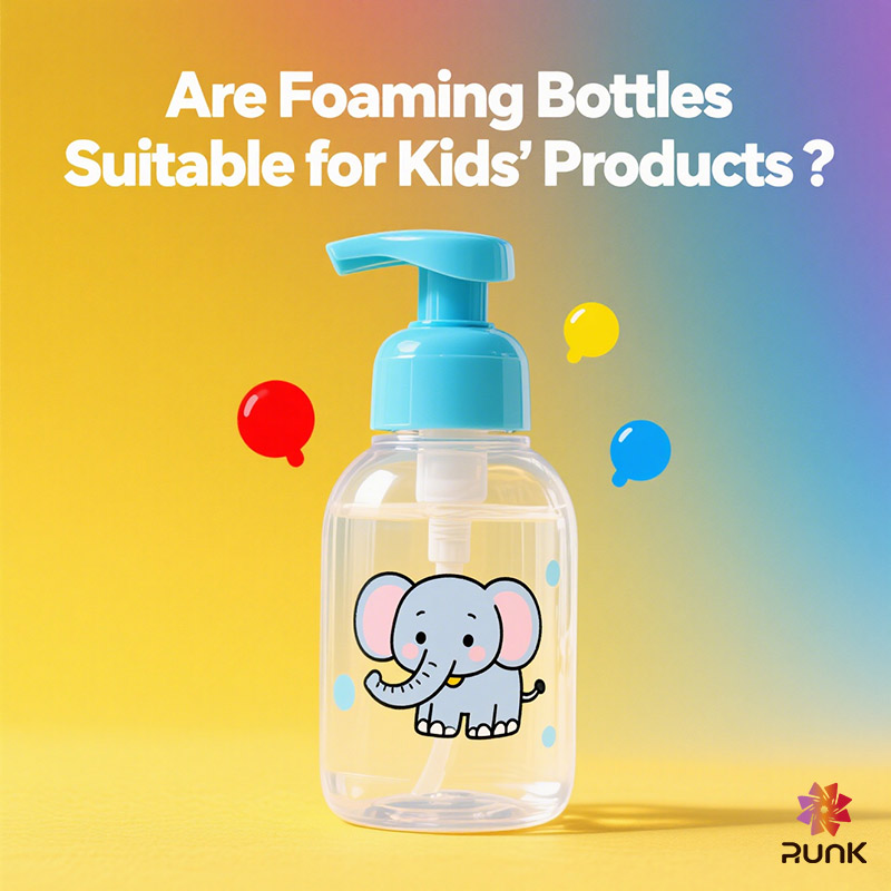 Sind Schaumflaschen für Kinderprodukte geeignet?