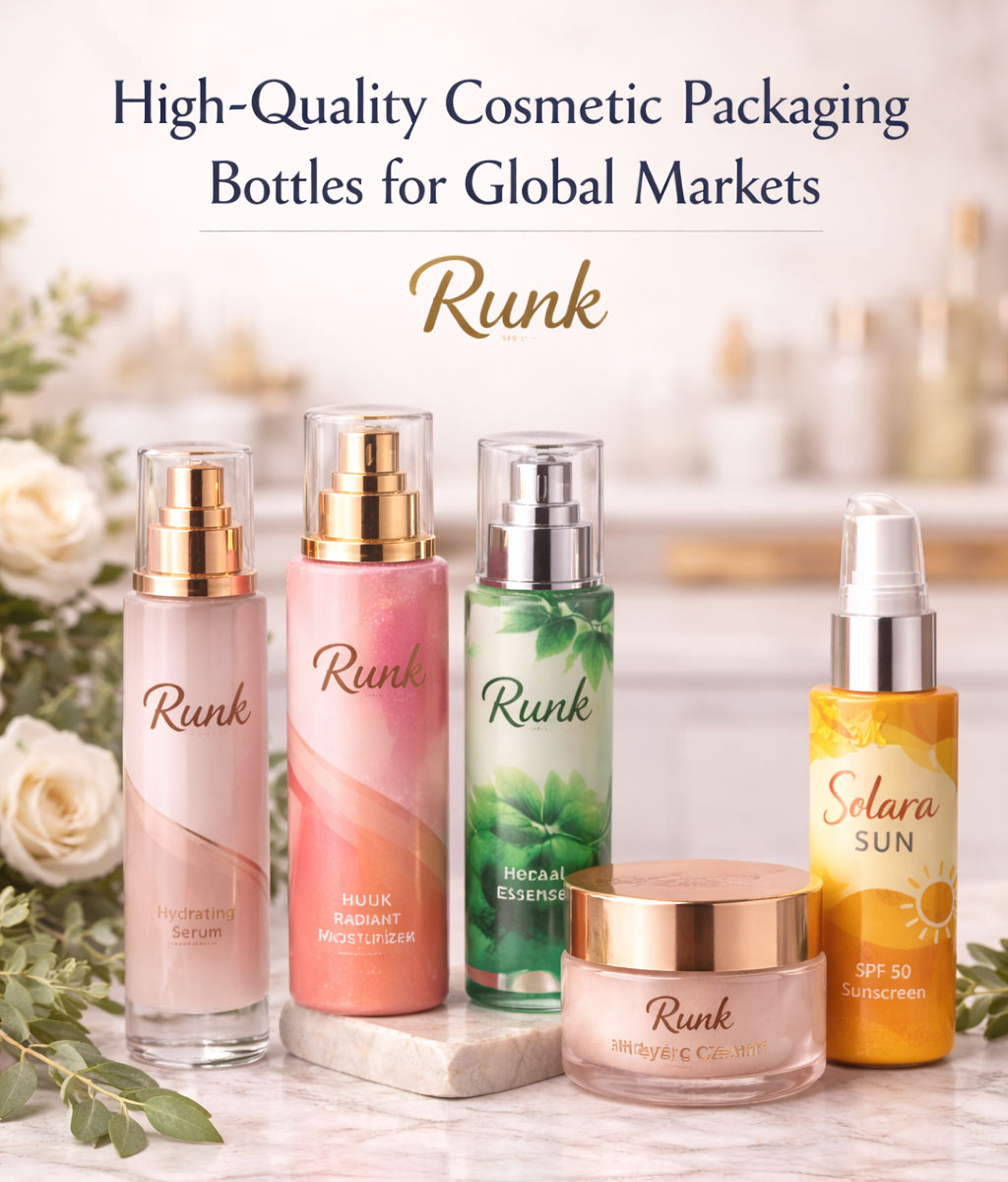 Runk cosmetic bottles Runk cosmetic bottles