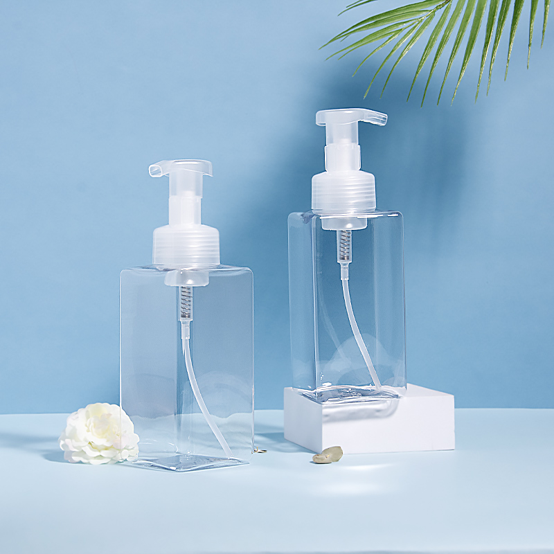 Small hair mousse bottle