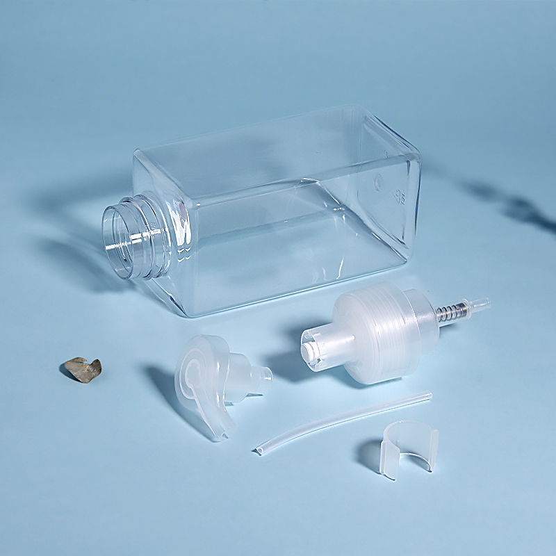 Customized 500ml PET shampoo bottle Customized 500ml PET shampoo bottle